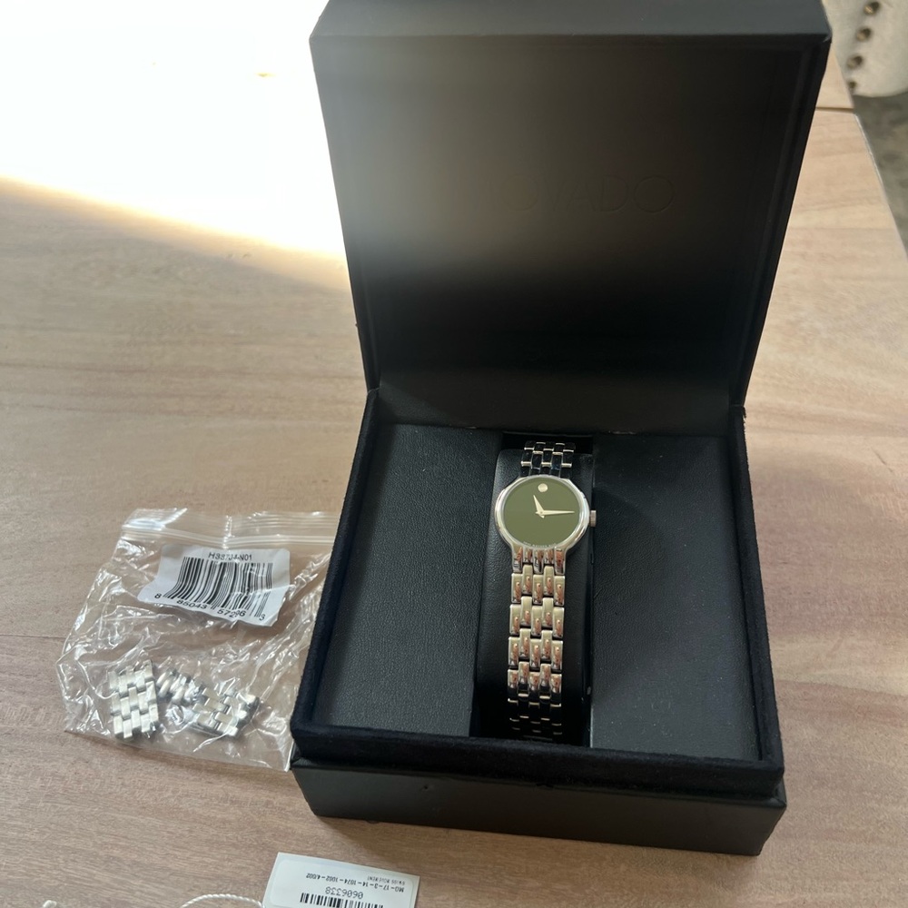Movado Museum Classic Silver Watch